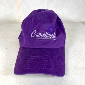 Camelback Golf Cap Hat Purple Adjustable Embroidered Athleisure Women Cute